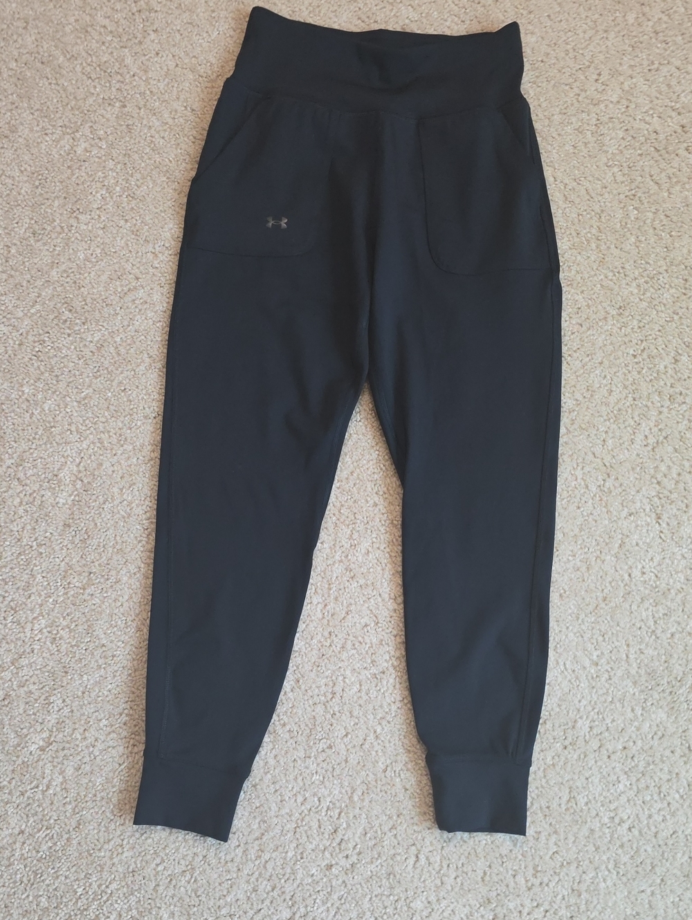 Under Armour Black Performance Joggers with Pocket Logo